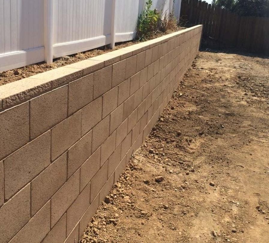 Retaining wall project 5
