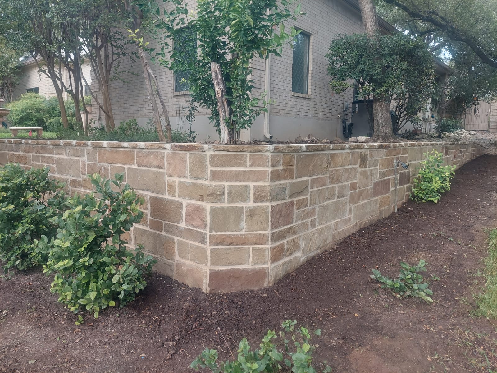 Retaining wall project 4