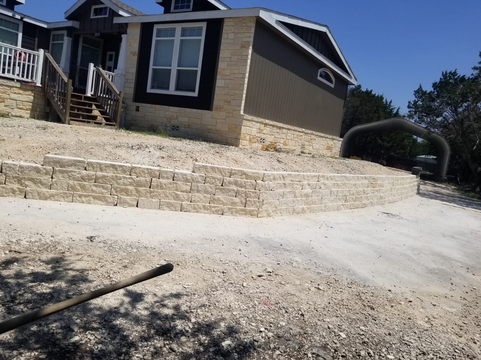 Retaining wall project 5